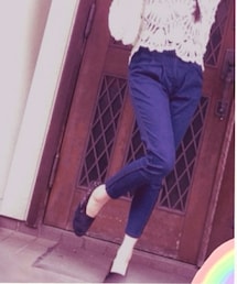 JEANASIS | ハイウエストパンツ
(デニムパンツ)