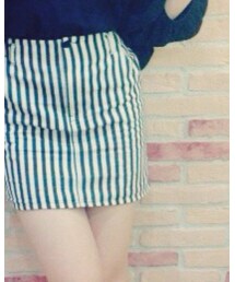 natural couture | デニムスカート