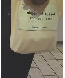 beautiful people | トートバッグ