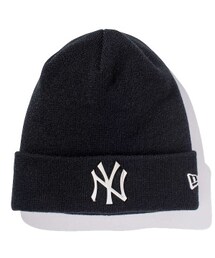 NEW ERA | NEW ERA ベーシック カフニット メタリックバッジ ニューヨーク・ヤンキース ニットキャップ(キャップ)