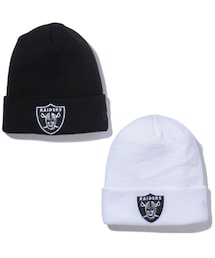 NEW ERA | 【 NEW ERA / ニューエラ 】 Basic Cuff Knit オークランド・レイダース シールドロゴ ニットキャップ (ニットキャップ/ビーニー)