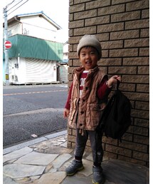 DENIM DUNGAREE | ダウンベスト