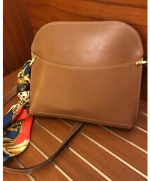 no brand | フランスで購入の革バッグ(ショルダーバッグ)