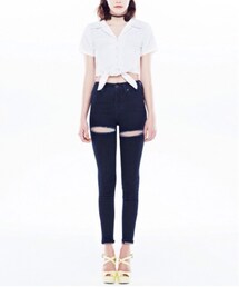 EMODA | Thigh crash j/w(デニムパンツ)