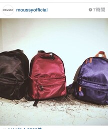 MOUSSY | サテンリュック(バックパック/リュック)