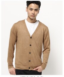 417 EDIFICE | ◇12GリネンV/N カーディガン(カーディガン/ボレロ)