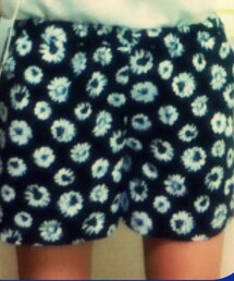 AS KNOW AS PINKY | ヒマワリ柄ショートパンツ(その他パンツ)