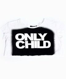 etup shop | 歐美品牌款英文標語短版T
(その他トップス)