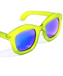 etup shop | 歐美小臉帥氣中性鐳射鏡面墨鏡
(メガネ)