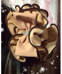 雑貨屋さん | 大きい飾りは使いやすいし、華やかさも出ます♪(バレッタ/ヘアクリップ)