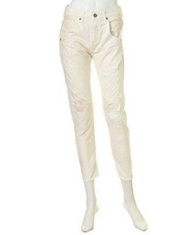 Ungrid | ホワイトサルエルデニム(デニムパンツ)