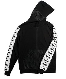 HOLLYWOOD HEARTBREAKER | HOLLYWOOD HEARTBREAKER CHAINZ FINE JERSEY ZIP HOODIE(その他アウター)