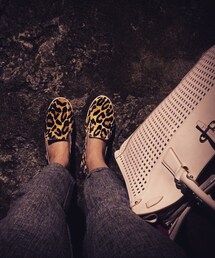 minicream | Leopard, comfy (パンプス)
