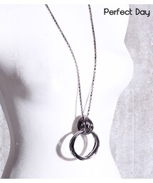 Perfect Day | Perfect Day Circle layered necklace(ネックレス)