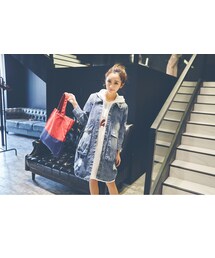 Ripped denim jacket(デニムジャケット)