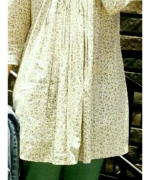 無印良品 | Muji Floral shirt dress(シャツ/ブラウス)