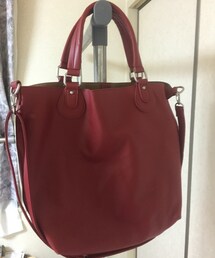 earth music&ecology | 赤バッグ(ハンドバッグ)