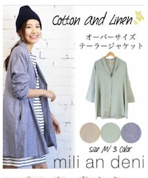 mili an deni | テーラードジャケット