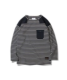 ESPIONAGE | Dutch CMD Basque Shirt Navy(Tシャツ/カットソー)