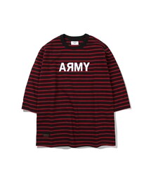 ESPIONAGE | Chris Heavyweight ARMY Shirt Red(Tシャツ/カットソー)