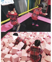 お友達と ﾘ ﾝ ｸ ｺ ｰ ﾃﾞ | 会場専用の靴下が派手！でも履かないと退場w(その他)