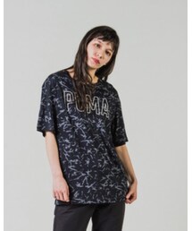 PUMA | PUMA FUSION AOP SS Tシャツ 852158(Tシャツ/カットソー)