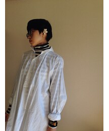 片耳イヤリング。プティローブノアー。(イヤリング)