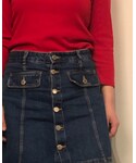 ZARA(ザラ)の「スカート(デニムスカート)」