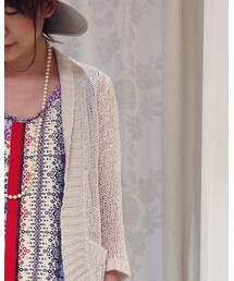 AS KNOW AS de base | カーディガン/ボレロ