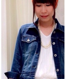 AS KNOW AS de base | デニムジャケット