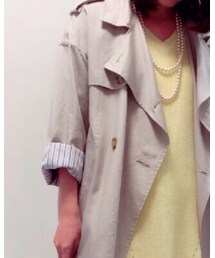 AS KNOW AS de base | トレンチコート