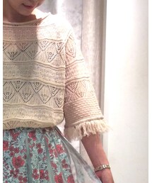 AS KNOW AS de base | ニット/セーター