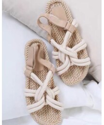 ロープ編みサンダル | サンダル