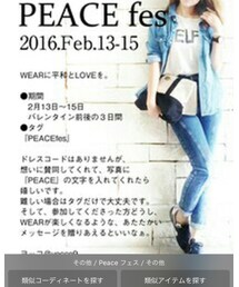 PEACE fes | その他