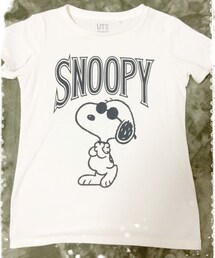 UNIQLO | スヌーピーのTシャツ(Tシャツ/カットソー)