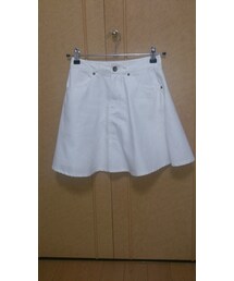 フレアスカート(デニムスカート)