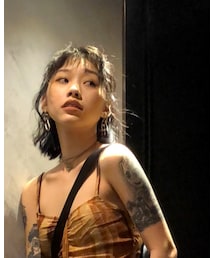 initial | ピアス（両耳用）