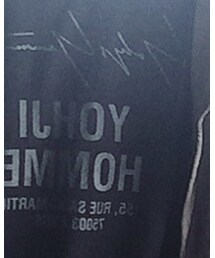 Yohji Yamamoto Homme | Tシャツ/カットソー