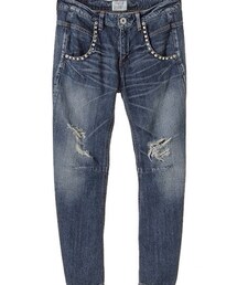 Ungrid | スタッズサルエルデニム(デニムパンツ)