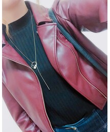 アップ | ライダースジャケット