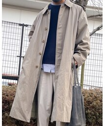 used | ステンカラーコート