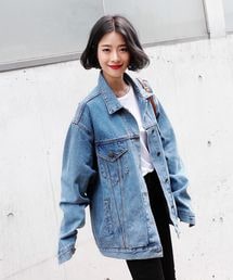 DHOLIC | ビックシルエットデニムジャケット(デニムジャケット)