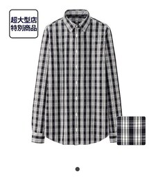 UNIQLO | エクストラファインコットンブロードチェックシャツ(シャツ/ブラウス)