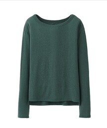 UNIQLO | ボートネックボックスT(Tシャツ/カットソー)