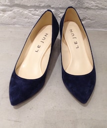 LE JUN | スウェードポインテッドパンプス(パンプス)