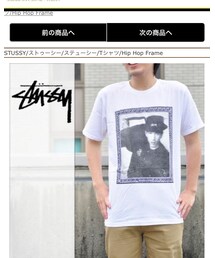 STUSSY | Hip Hop Frame tee(Tシャツ/カットソー)
