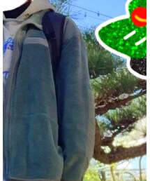 VINTAGE | 大きいサイズの軍物フリース(ミリタリージャケット)