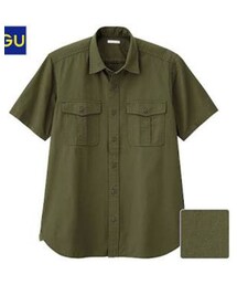 GU | ミリタリーシャツ(シャツ/ブラウス)