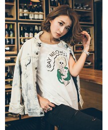 lazybone | Say Meow(Tシャツ/カットソー)
