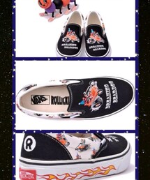 VANS | ≪ROLLICKINGコラボ≫ 【VANS】 バンズ SLIP ON スリッポン V98RK PREMIUM F13 HOT ROD
VANS×ROLLICKINGコラボ第８弾は
べアドッグがバギーに乗ったデザイン☆

ソールのファイアーパターンもおしゃれです♪
(その他シューズ)